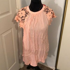 NWT peach blouse